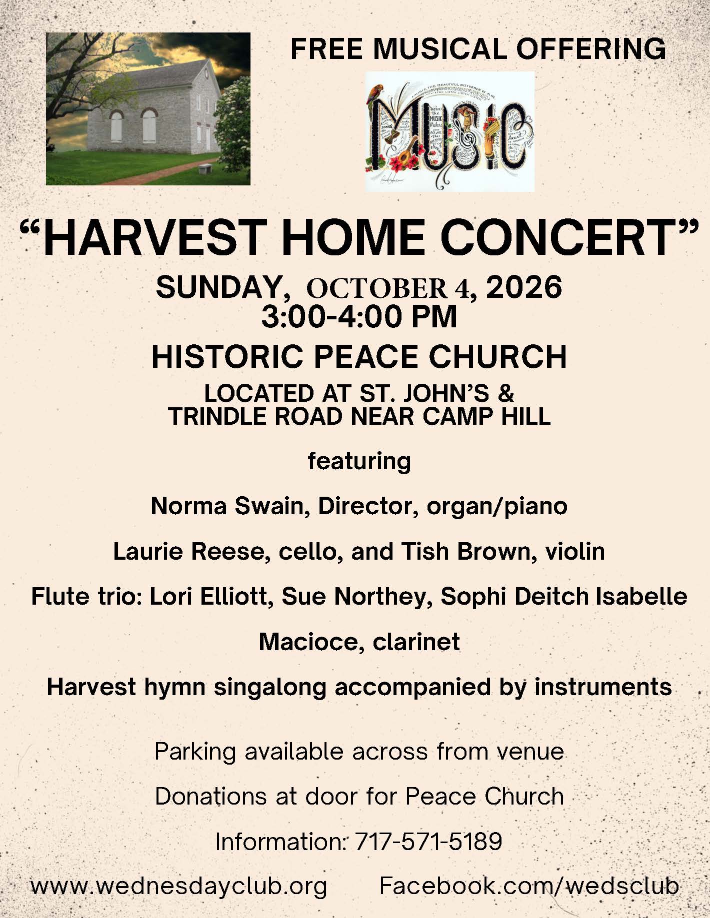 Concert Flyer - Description of the image